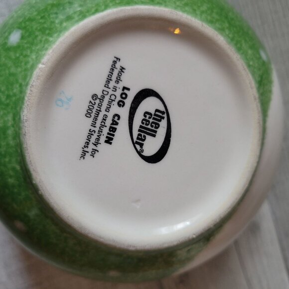 The Cellar Holiday Cabin Ceramic Bowls Set Of 2 - Picture 8 of 11